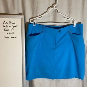 GG Blue Skort